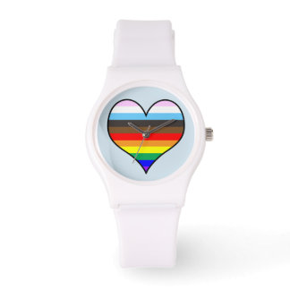 Rainbow Heart Watch Armbanduhr