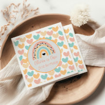 Rainbow & Hearts 1. Geburtstag Party