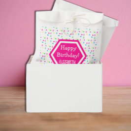 Rainbow Hearts 2. Geburtstag Geschenktütchen