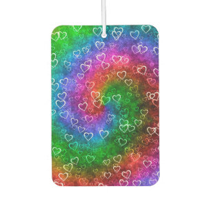 Rainbow Hearts Autolufterfrischer