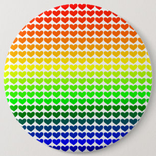 RAINBOW HEARTS BUTTON