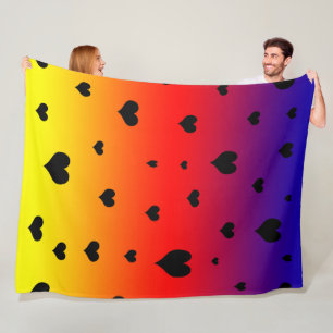 Rainbow Hearts, Fleecedecke