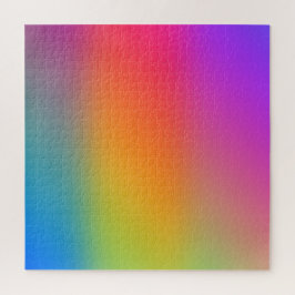 Rainbow Heatwave Ombre Puzzle
