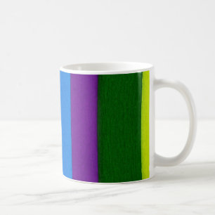 Rainbow-Helle Streifen Kaffeetasse
