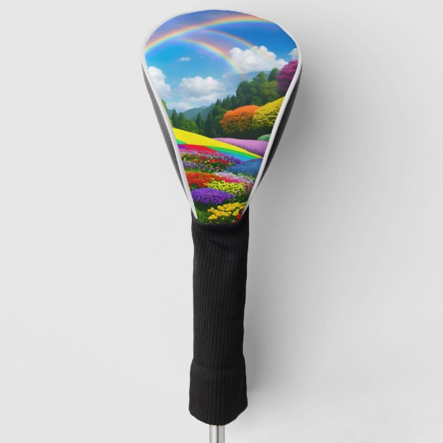 Rainbow Hills and Blume Zwei Golf Headcover (Vorderseite)
