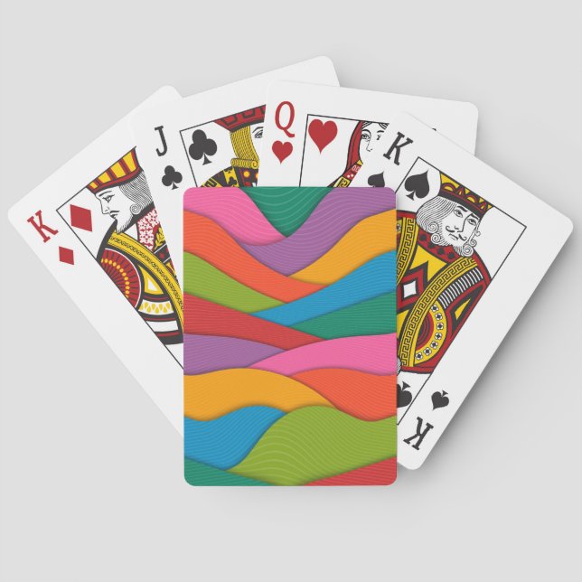 Rainbow Hills Spielkarten (Rückseite)