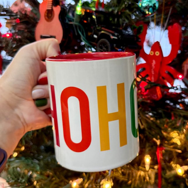 Rainbow HoHoHo Santa Tasse für einige Weihnachtsfr (Von Creator hochgeladen)