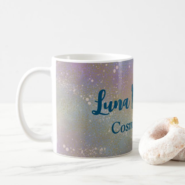 Rainbow Holografisch Kaffeetasse (Mit Donut)