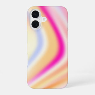 Rainbow Hologram Girly Luxury Stylish Chic Trendy iPhone 16 Hülle