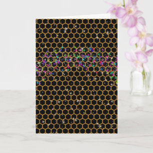 Rainbow Honeycomb  Karte
