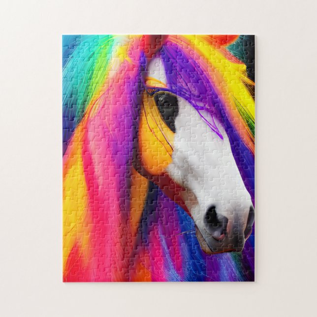 Rainbow Horse Puzzle (Vertikal)