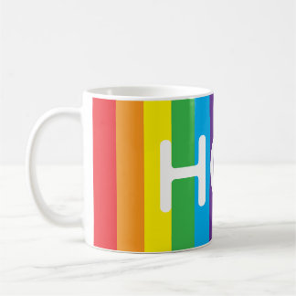 Rainbow "HOT" Mug Kaffeetasse
