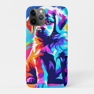 Rainbow Hued Dog Art Case-Mate iPhone Hülle