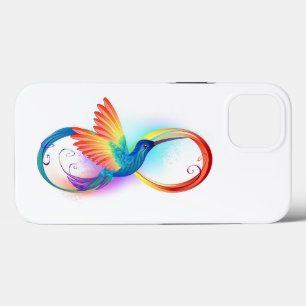 Rainbow Hummingbird mit dem Symbol Unendlichkeit Case-Mate iPhone Hülle