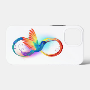 Rainbow Hummingbird mit dem Symbol Unendlichkeit Case-Mate iPhone Hülle