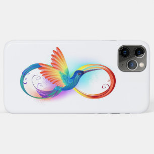 Rainbow Hummingbird mit dem Symbol Unendlichkeit Case-Mate iPhone Hülle