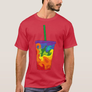 Rainbow-Ice-Kaffee 2 T-Shirt