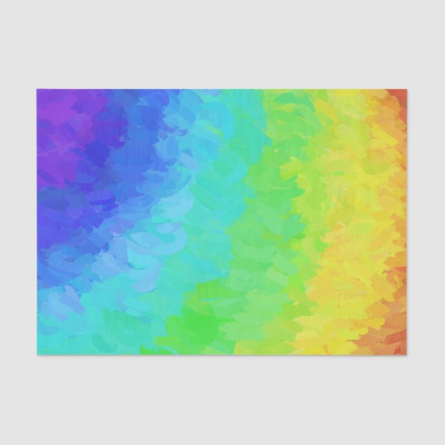Rainbow Icy Seidenpapier (Vorderseite)