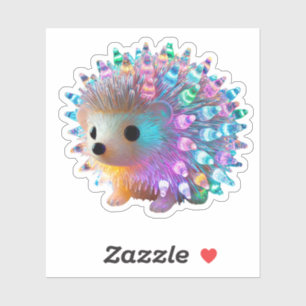 Rainbow Igel Delight Aufkleber