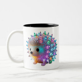 Rainbow Igel Delight Zweifarbige Tasse