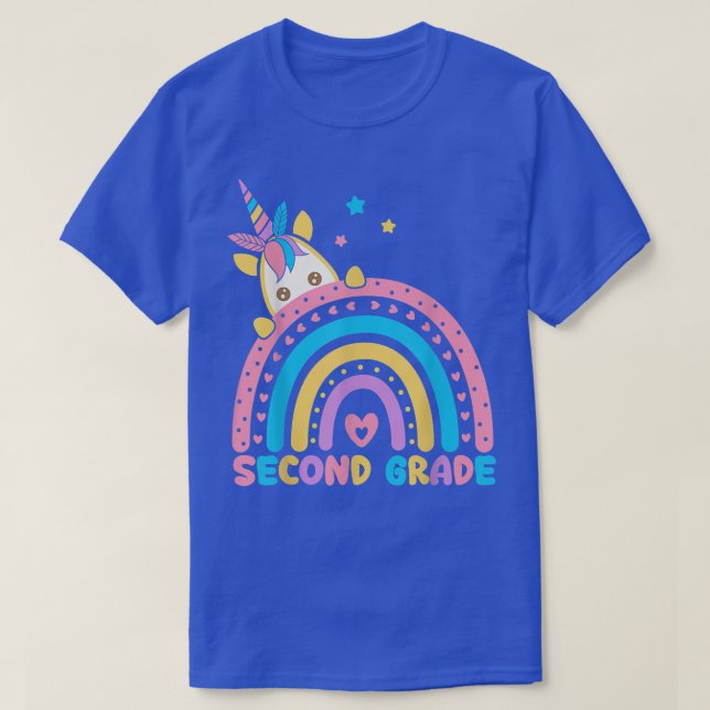 Rainbow II Zurück zur Schule 2. Gr T-Shirt (Design vorne)