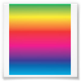 Rainbow Image FAb Fun Prism Colorful Fotodruck