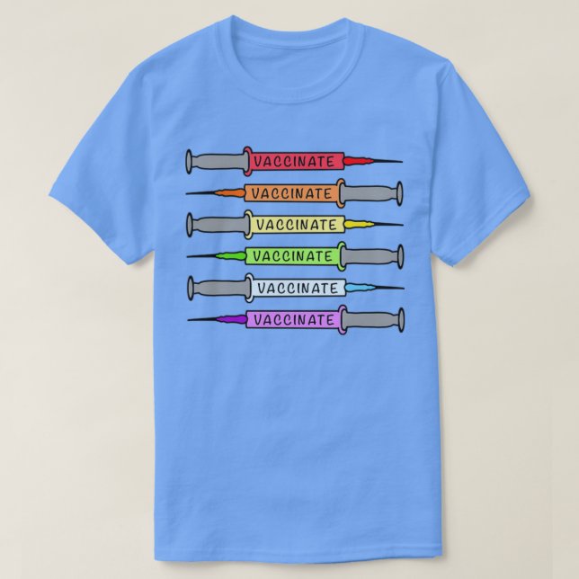 Rainbow-Impfstoffe 1 T-Shirt (Design vorne)
