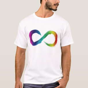 Rainbow Infinity Neurodiversity-Shirt T-Shirt