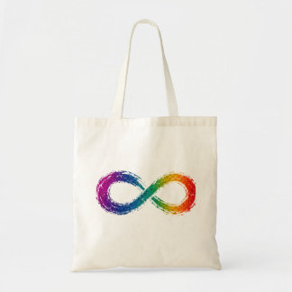Rainbow Infinity Symbol Neurodiversity  Tragetasche