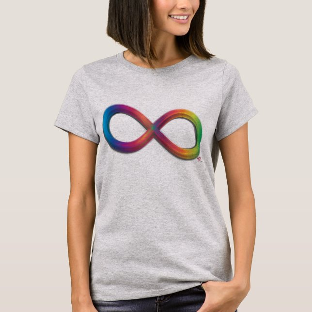 Rainbow Infinity T - Shirt (Vorderseite)