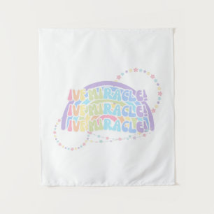 Rainbow IVF MIRACLE Farbige Unfruchtbarkeit Bewuss Wandteppich