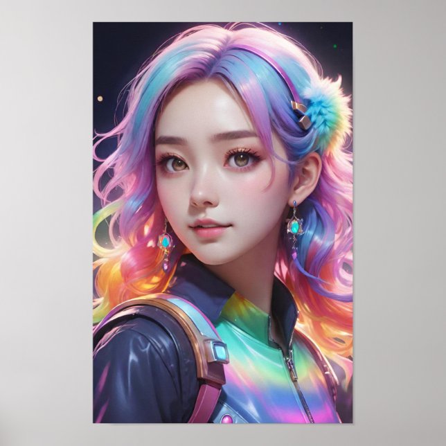 Rainbow-Jacket Poster (Vorne)
