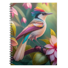 Rainbow-Jay Fantasy Bird Notizblock