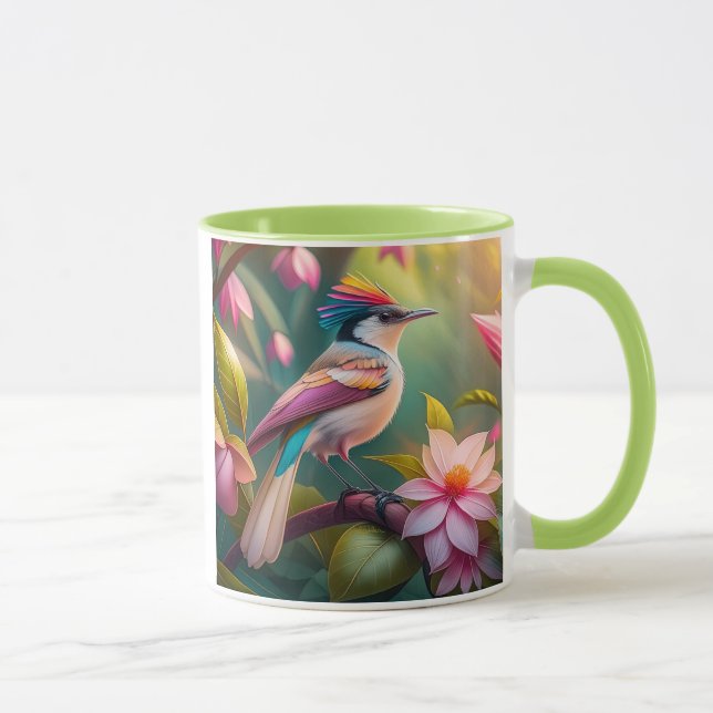 Rainbow-Jay Fantasy Bird Tasse (Rechts)
