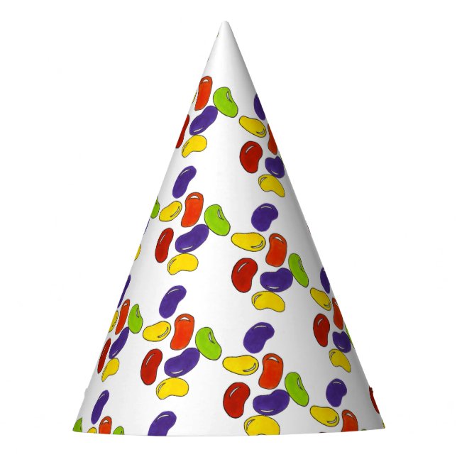 Rainbow Jelly Bean Jellyboa Easter Basket Candy Partyhütchen (Vorderseite)