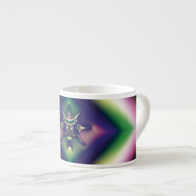 Rainbow Jewele Espressotasse (Vorderseite Rechts)