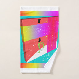 RAINBOW JOW with TOP HAT Handtuch