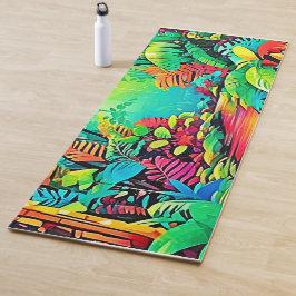 Rainbow Jungle: Vivid Dream Yogamatte