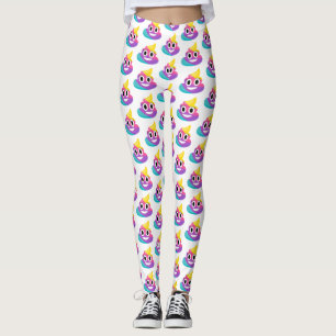 Rainbow Kack Emoji Leggings