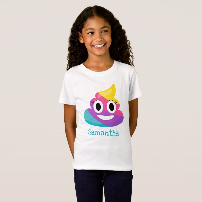 Rainbow Kack Emoji T-Shirt (Vorne ganz)