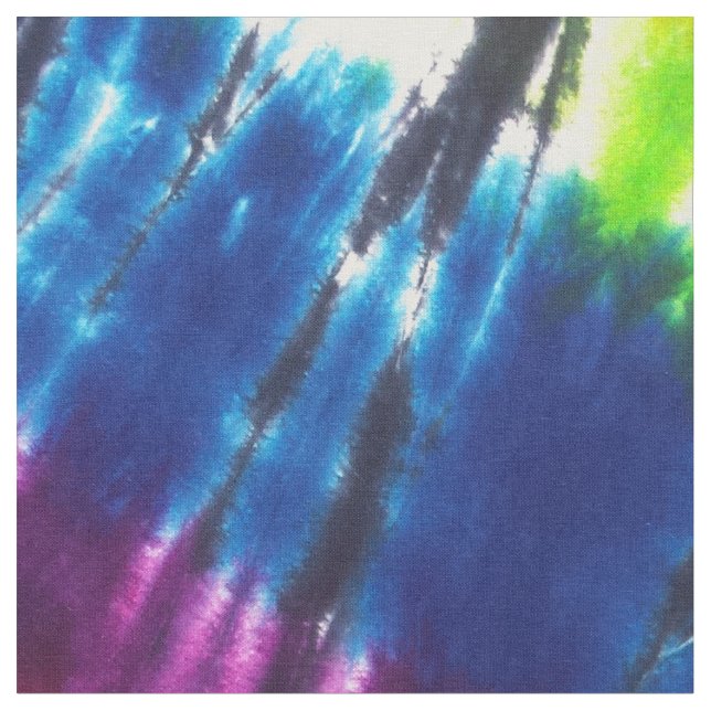 Rainbow Kaleidoscope Krawatte Dye Stoff (Nahaufnahme)