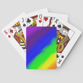 Rainbow-Kartenspiel Spielkarten