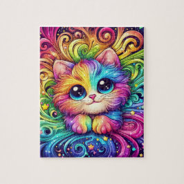 Rainbow-Kätzchen-Puzzle Puzzle