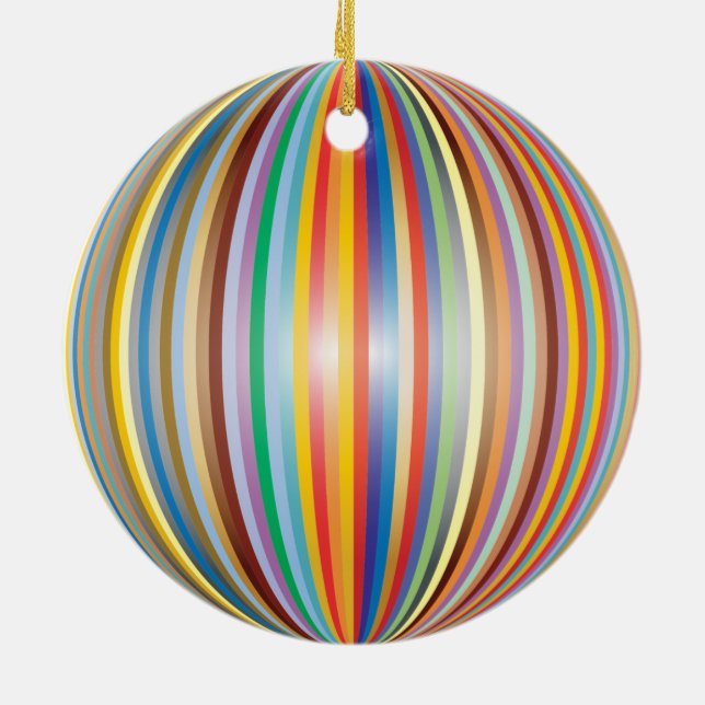 Rainbow Keramik Ornament (Hinten)