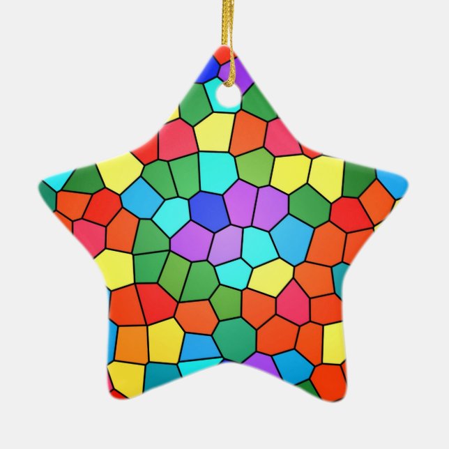 Rainbow Keramikornament (Hinten)