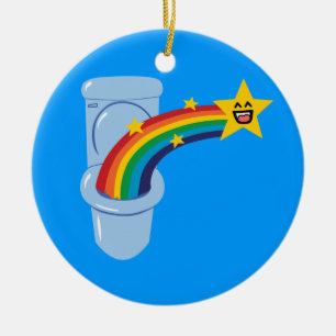 Rainbow Keramikornament