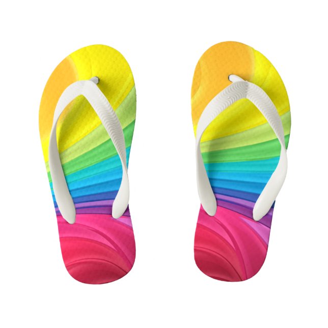 Rainbow Kids Flip Flops (Fußbett)
