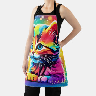Rainbow Kitten Dream Schürze