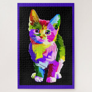 Rainbow Kitty Puzzle