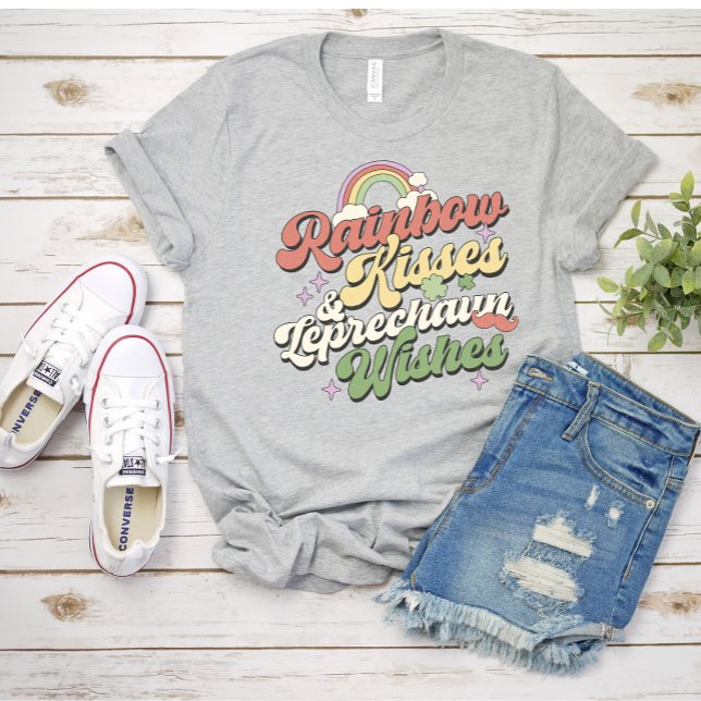 Rainbow Kleeblatt St. Patrick's Day Women's T - Sh T-Shirt (Von Creator hochgeladen)